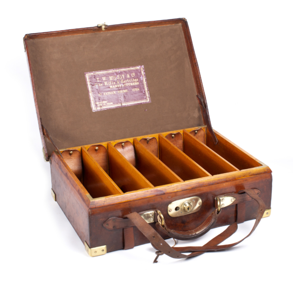 Leather case for cartridges T.W. MURRAY &CO.