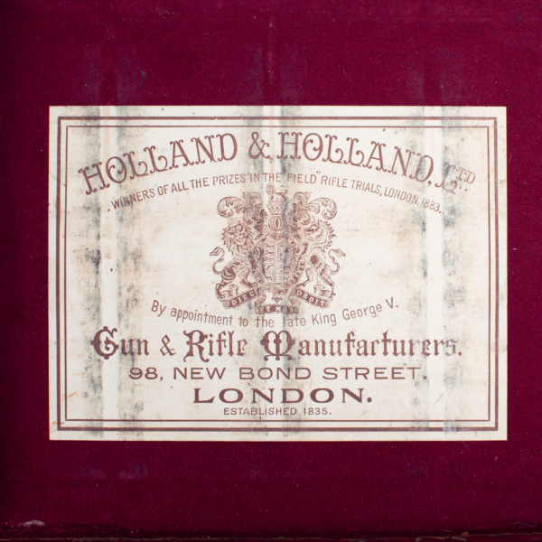 Leather case for cartridges HOLLAND & HOLLAND LTD.